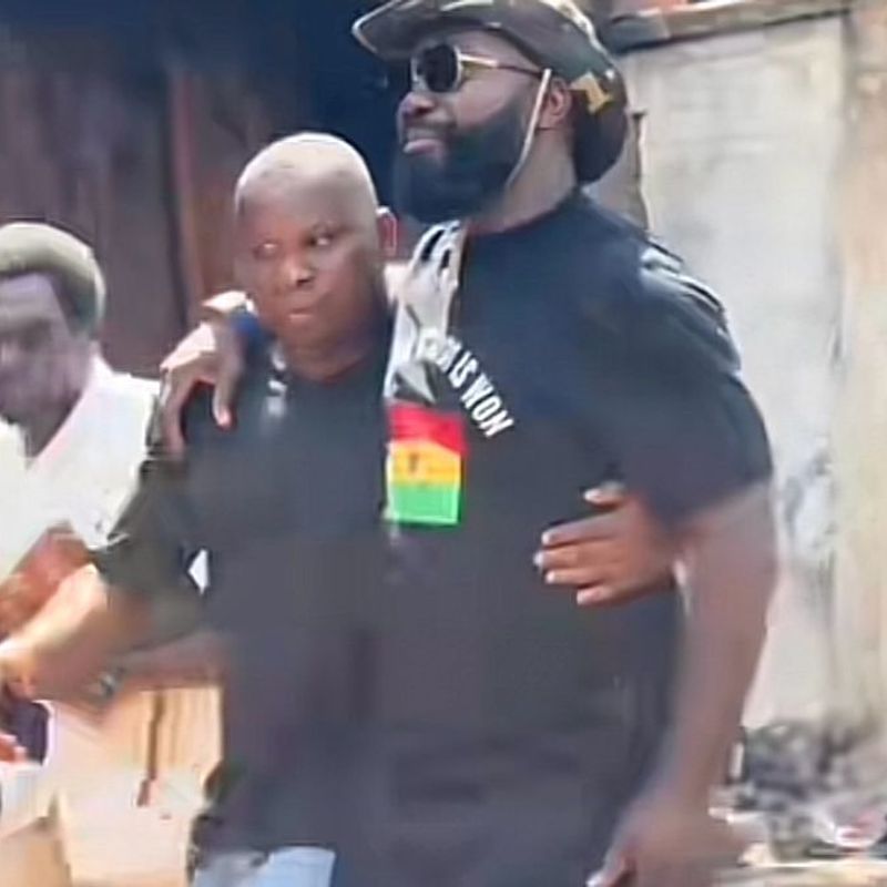 Okatakyie Afrifa Mensah donates GH₵100K and relief items to Adum bluelight fire victims