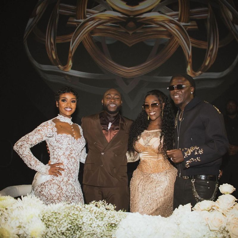 Stonebwoy urges young men to embrace marriage at Davido and Chioma’s lavish Miami wedding