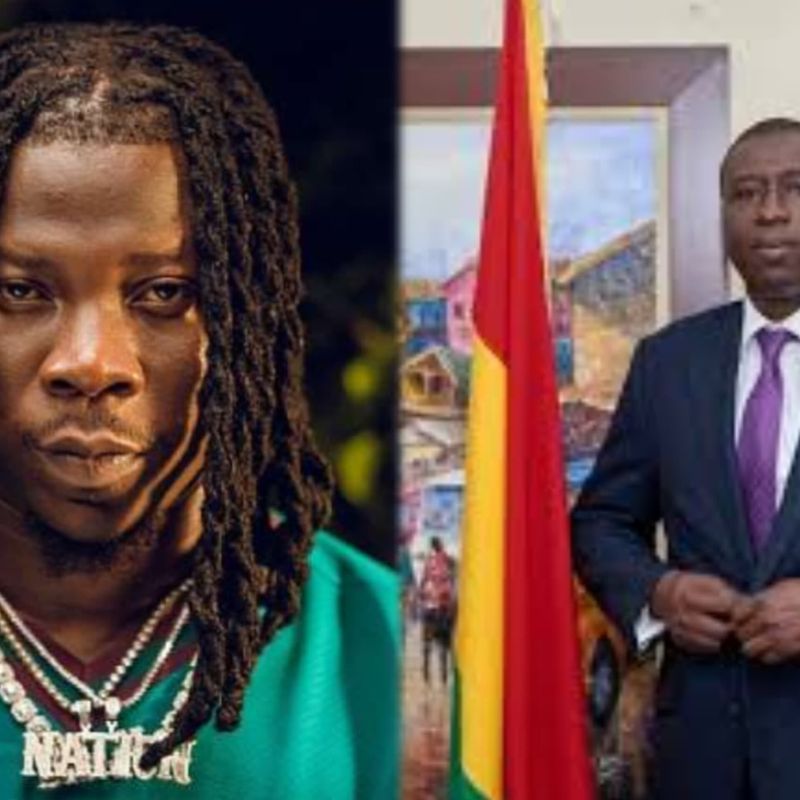 Stonebwoy hails Patrick Yaw Boamah as his favourite politician
