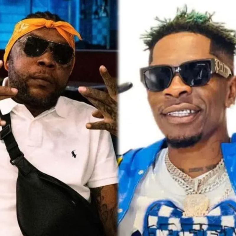 Vybz Kartel lends support to Shatta Wale with a verse on ‘Street Crown’