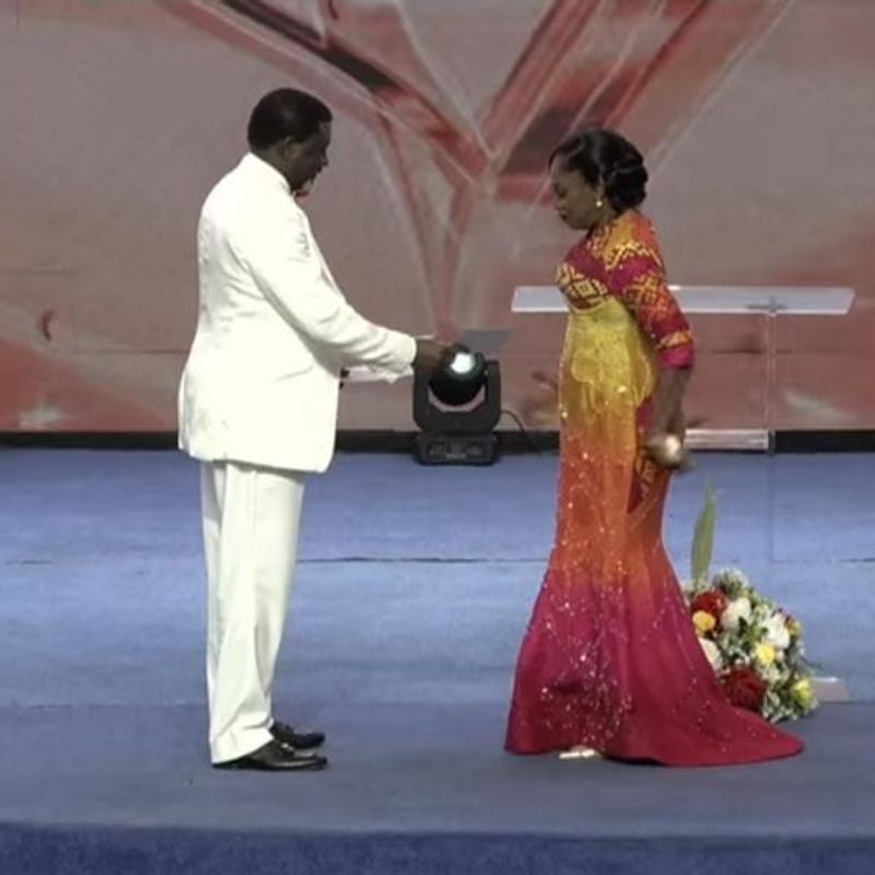 Archbishop Charles Agyinasare and Wife renew vows after 40 years of marriage