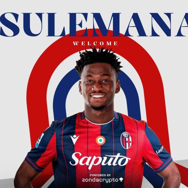 Ibrahim Sulemana seals Bologna move   Sulemana seals Bologna move