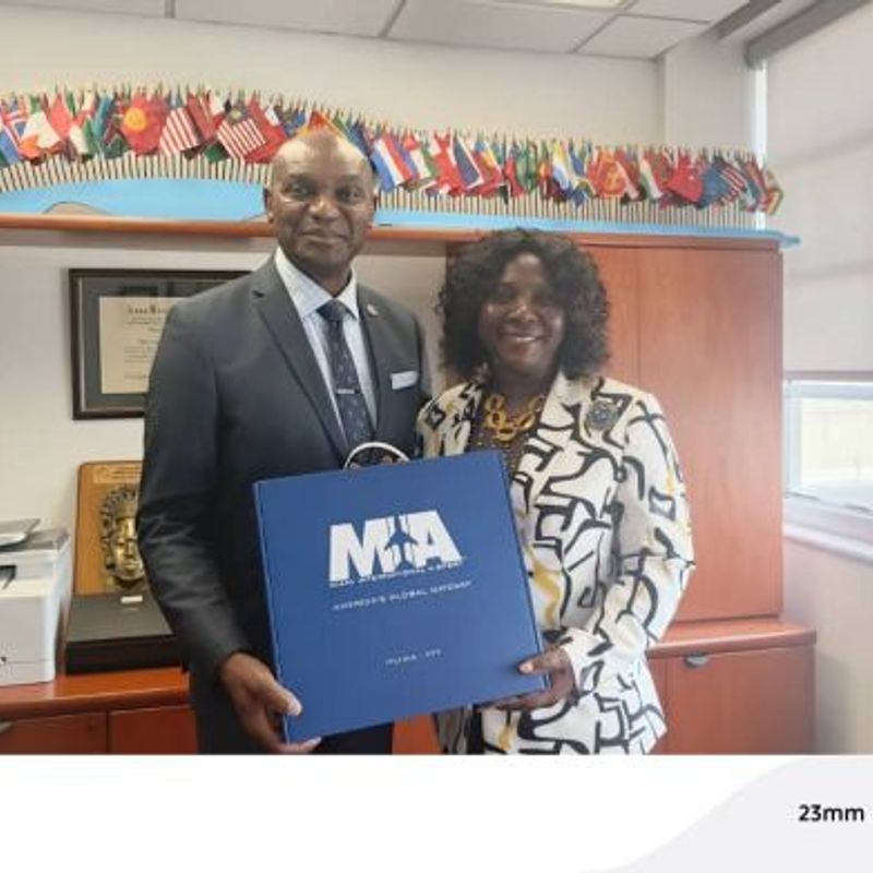 Ghana’s Ambassador Nancy Q Sam honoured by Miami International Airport for her contributions to tourism