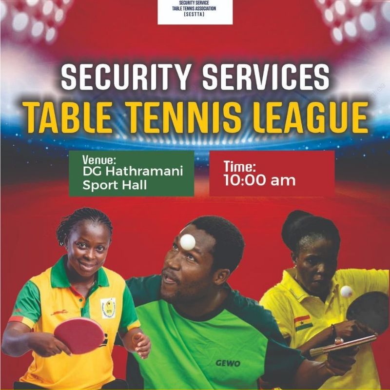 Maiden Security Services Table Tennis League kicks off 5 September