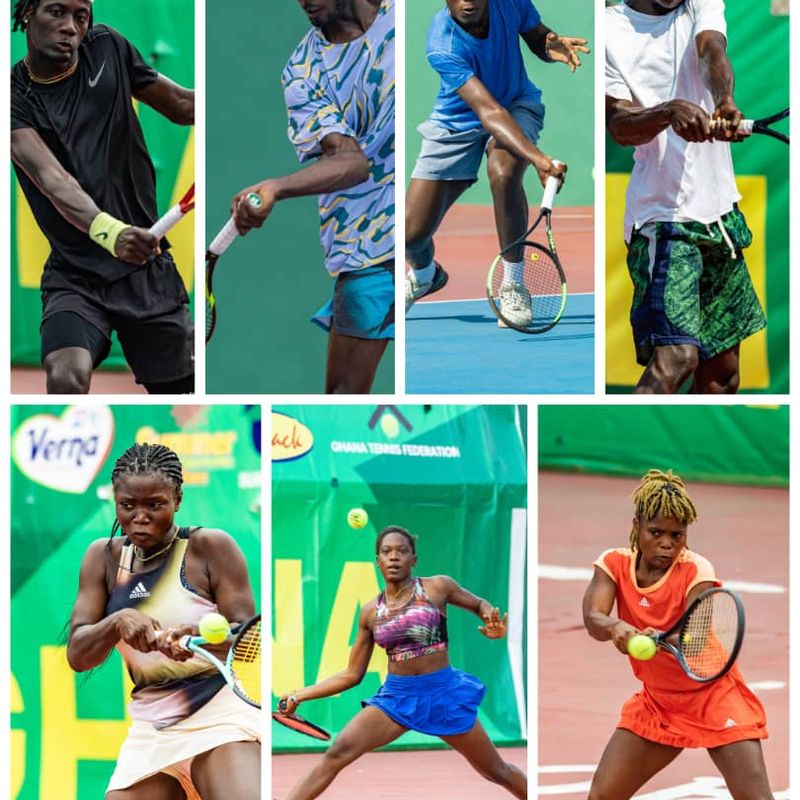 Ghanaian tennis stars shine at J60 Accra