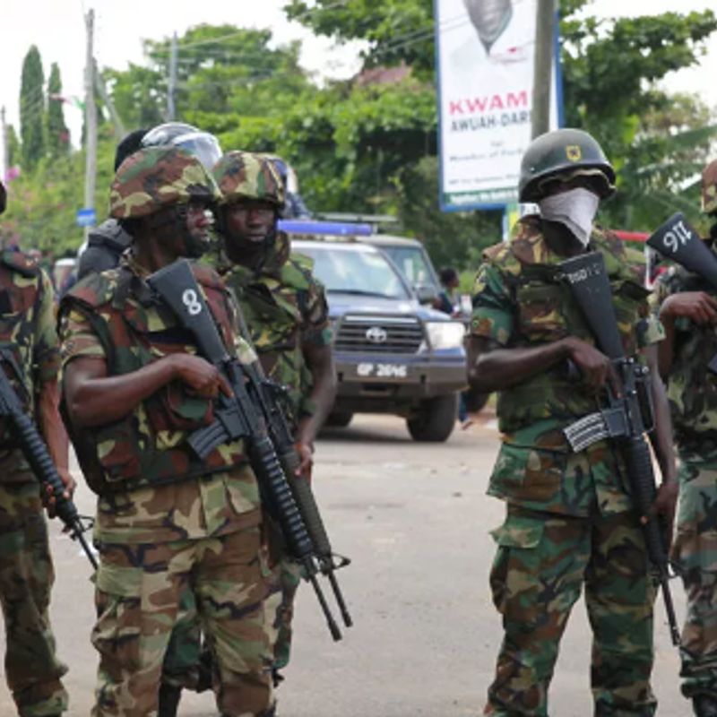 Government deploys soldiers permanently to 44 galamsey hotspots