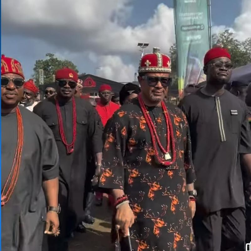 Igbo King faces embarrassment at Manhyia Palace during Asantehemaa’s funeral rites