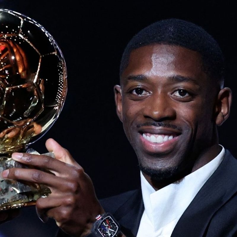 Dembélé crowned Ballon d'Or winner in a memorable year