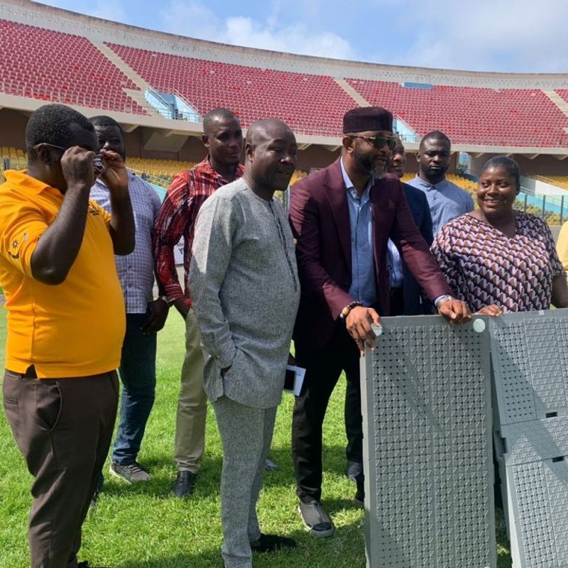 NSA tests pitch panels to tackle deteriorating stadiums  The  National Sports Authority (NSA) has initiated crucial testing of new pitch protection sy