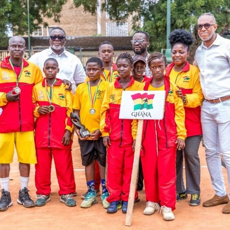 Ghana's junior tennis team clinch West Africa tennis title to qualify for continental stage