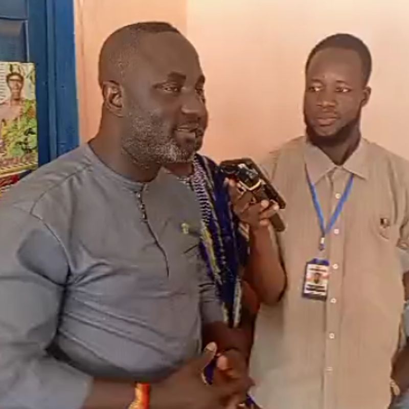 MCE of Amenfi East donates cement for community centre