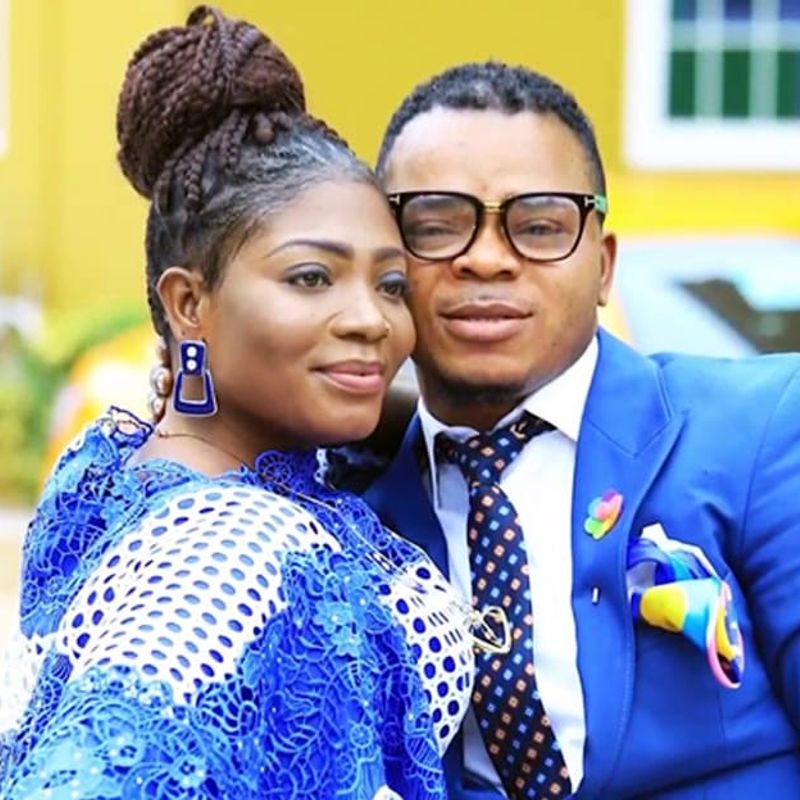 'My wife is precious to me, leave her alone': Bishop Obinim defends Florence Obinim amid bleaching criticism