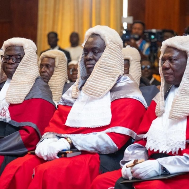 President Mahama swears Dormaahene, 20 others new Court of Appeal Justices