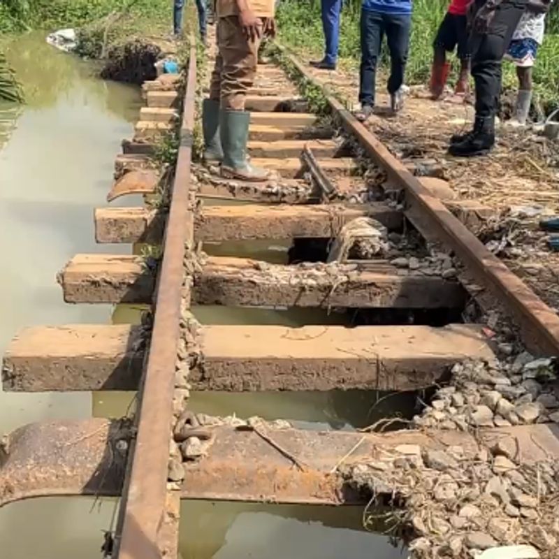 W/R: 12 to face court over destruction of Tarkwa-Takoradi rail line in Akyem