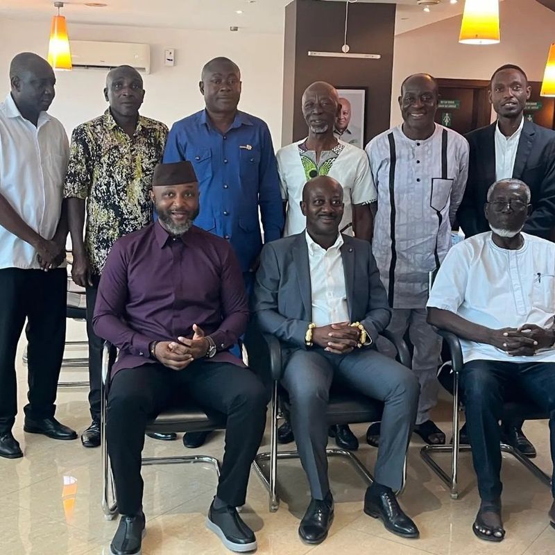 Kwahuhene intervenes in Nkawkaw Stadium construction dispute