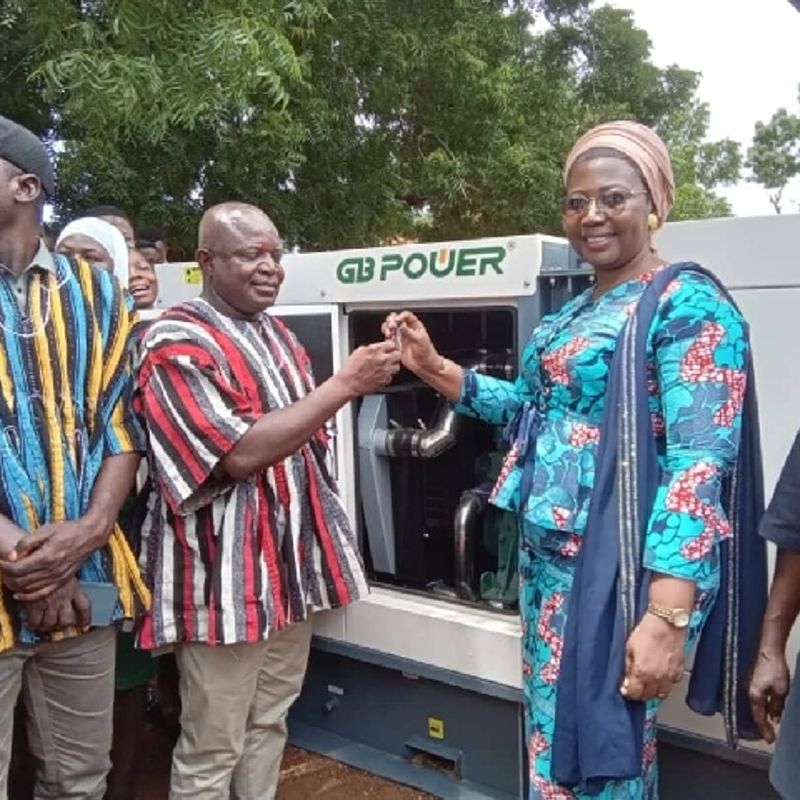 John Jinapor donates power plant to Damango Nursing and Midwifery College