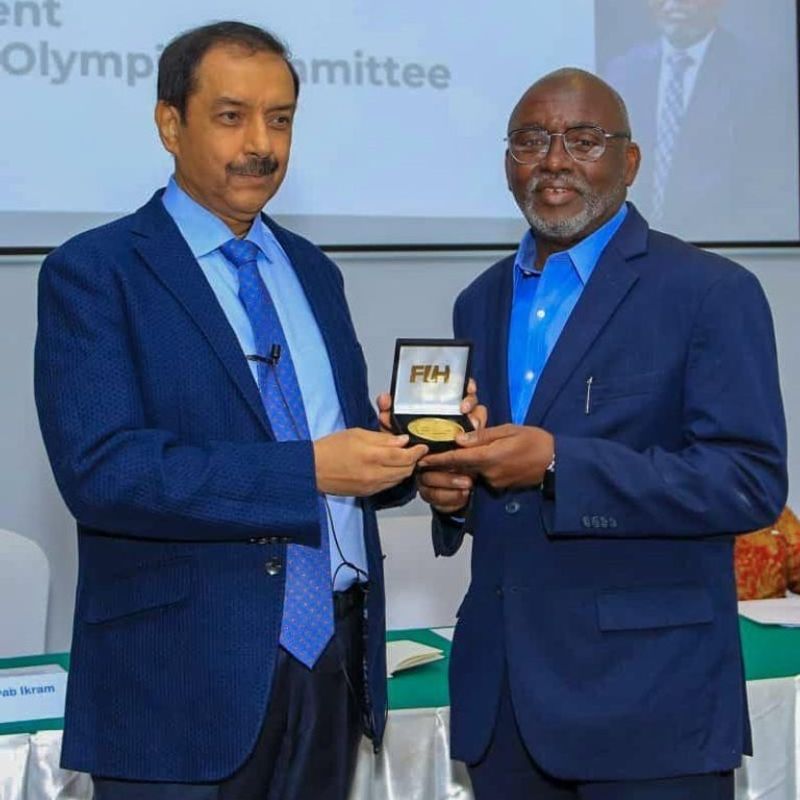 Richard Akpokavie honoured by world hockey body