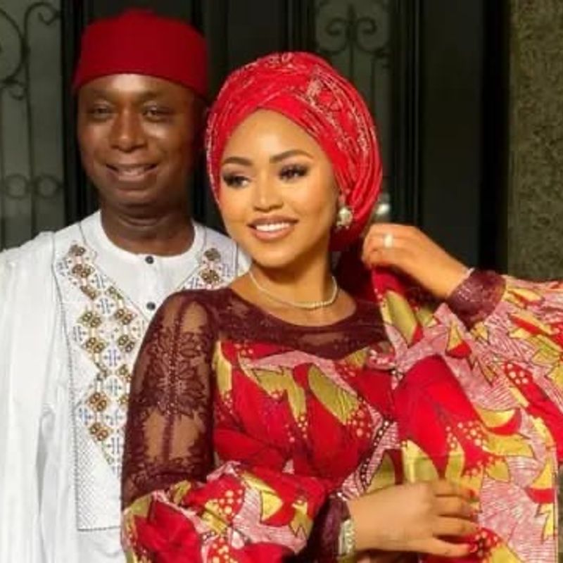 Senator Ned Nwoko shares an award win amid viral concern over Regina Daniels