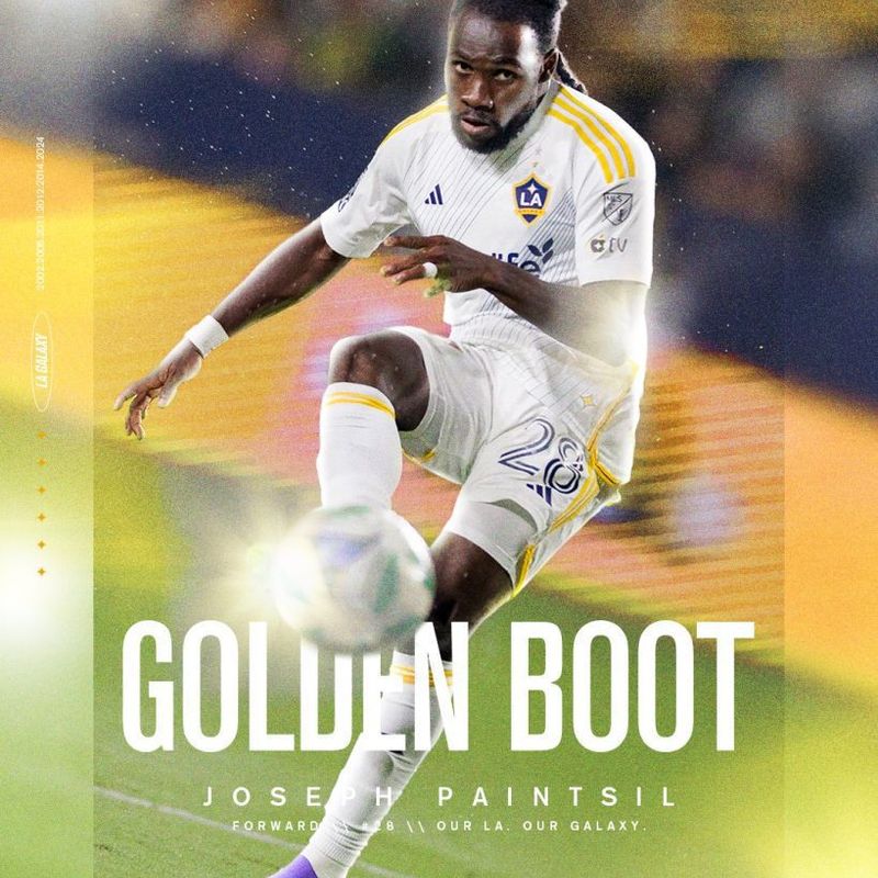 Ghana's Joseph Paintsil wins LA Galaxy Golden Boot