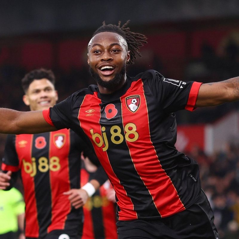 Antoine Semenyo hits 100-game milestone for AFC Bournemouth