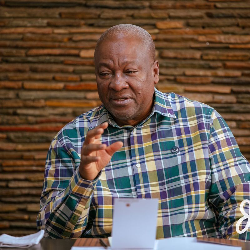 I wish to assure you as the President that I will never give up on the fight against galamsey - John Mahama 