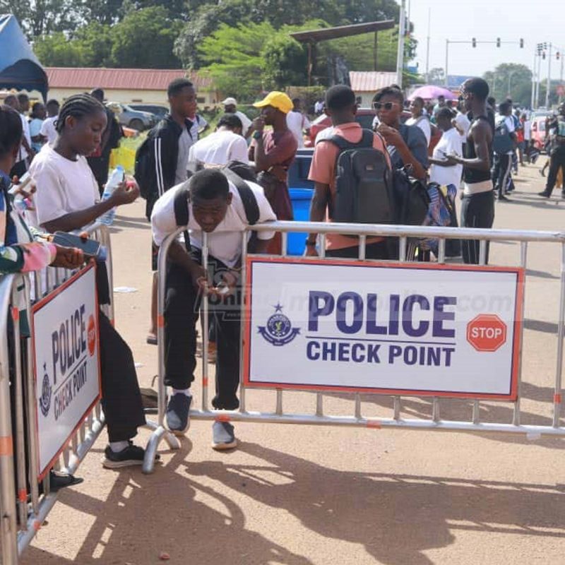 Five injured in stampede at military recruitment exercise in Kumasi