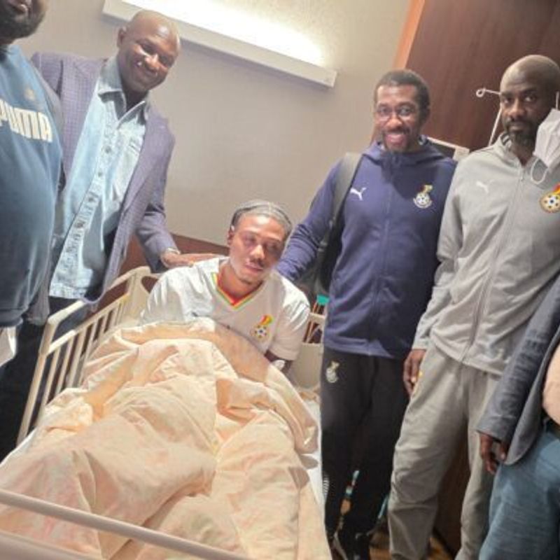Black Stars star Francis Abu has successful surgery after horror leg break in Japan friendly