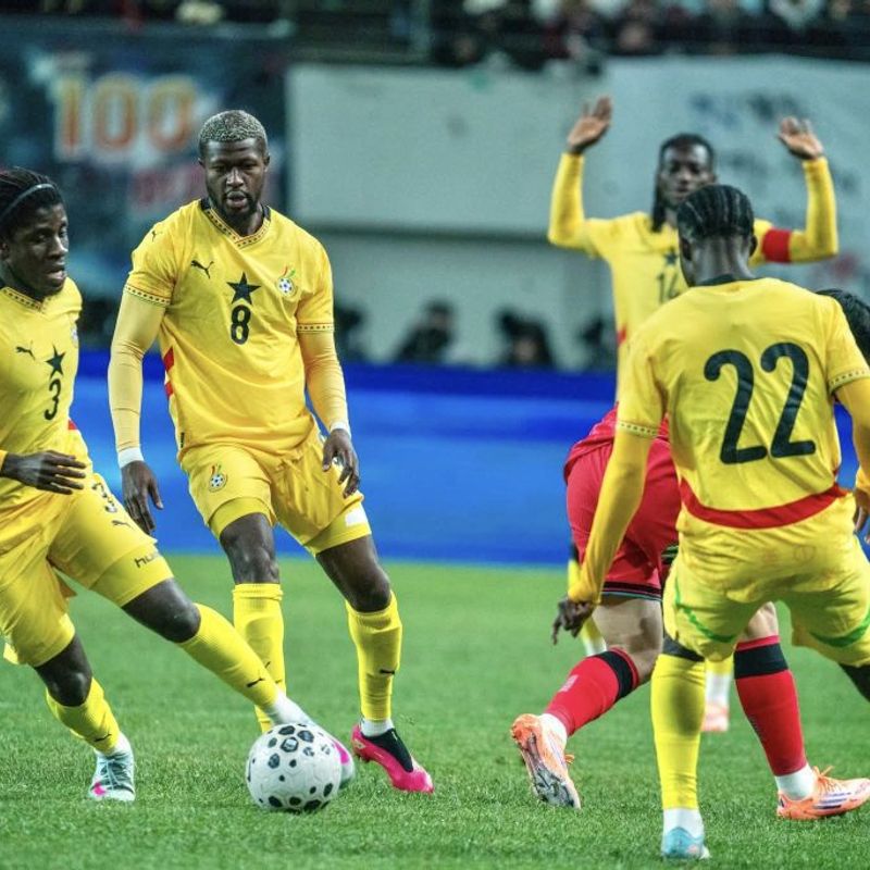 Black Stars fall to South Korea despite Asare heroics in Seoul
