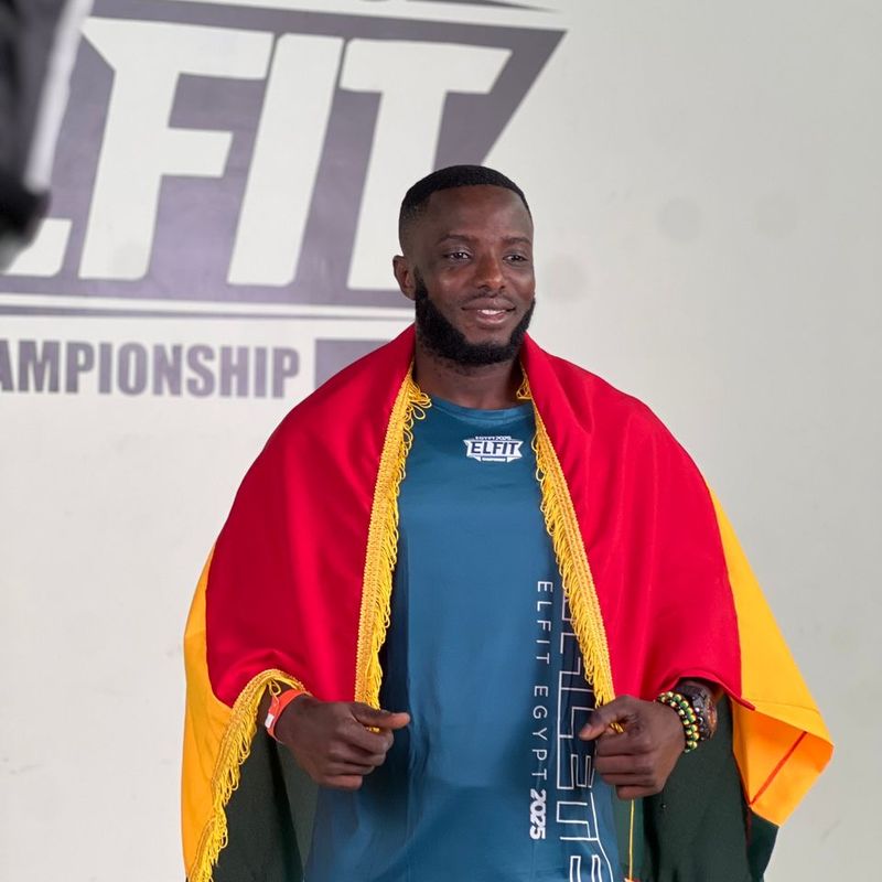 Ghanaian functional fitness star Mohammed Awal Yaro makes historic ELFIT debut in Cairo