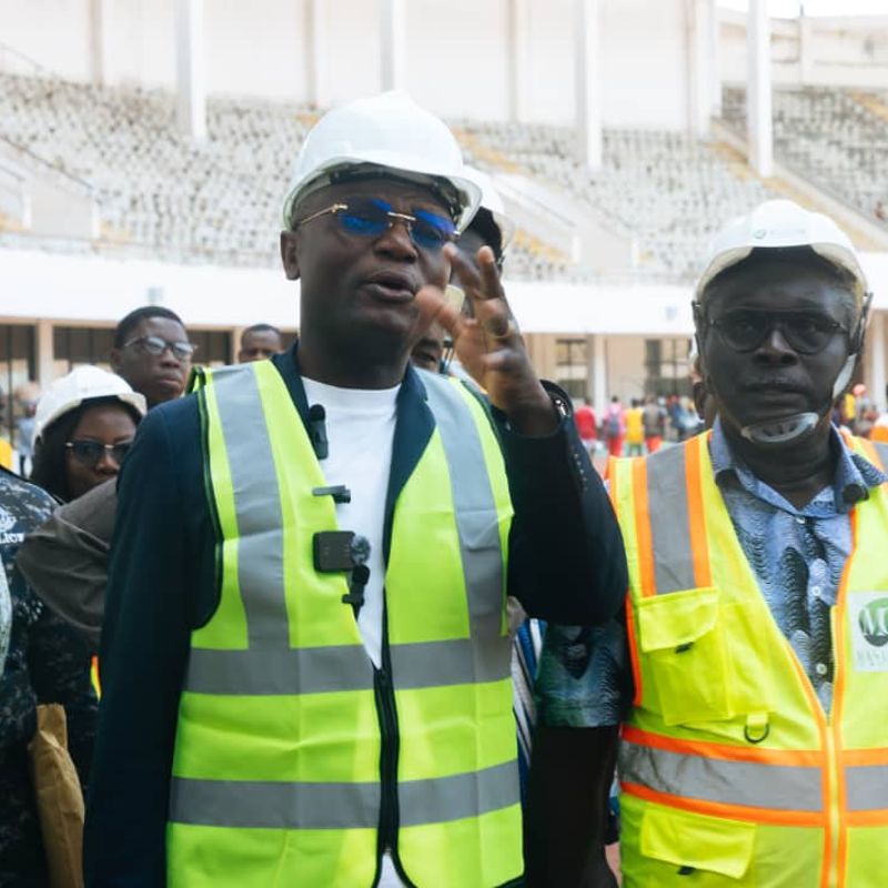Sports minister demands urgent action over 'deteriorating' Essipong Stadium