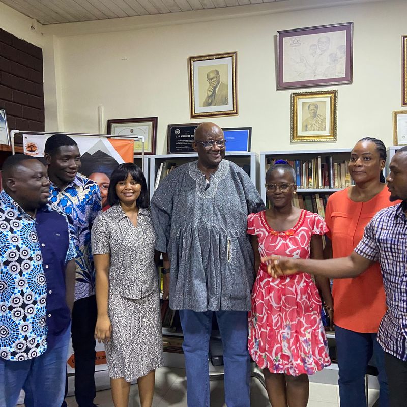 Afoko challenges Ghanaian youth to rise in defence of democracy at AUCB lecture