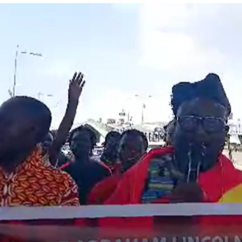 Protesters demand removal of Special Prosecutor Kissi Agyebeng