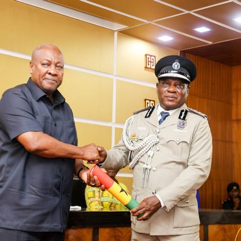 President Mahama re-engages IGP Yohuno for additional two-year term