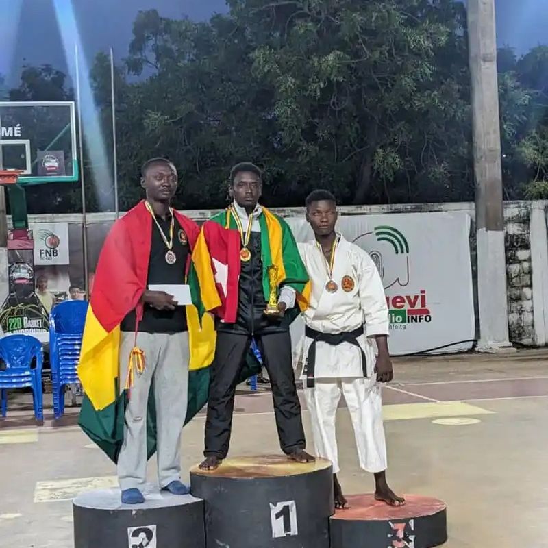 Ghana's karatekas claim silver and bronze at West Africa Championship