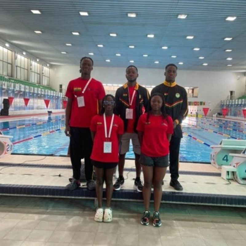 Ghanaian swimmers set to dive into action at African Youth Games in Angola