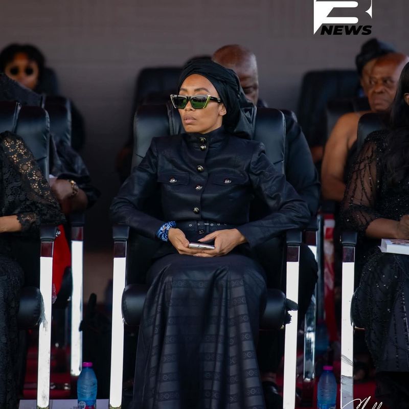 Yaa Asantewaa Agyeman-Rawlings honours late mother by recreating her iconic signature look at state funeral