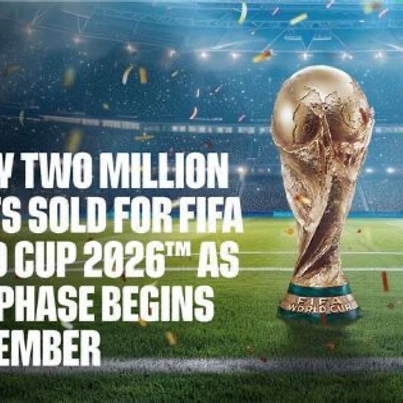 2026 FIFA World Cup: nearly 2 million tickets snapped up as final draw looms