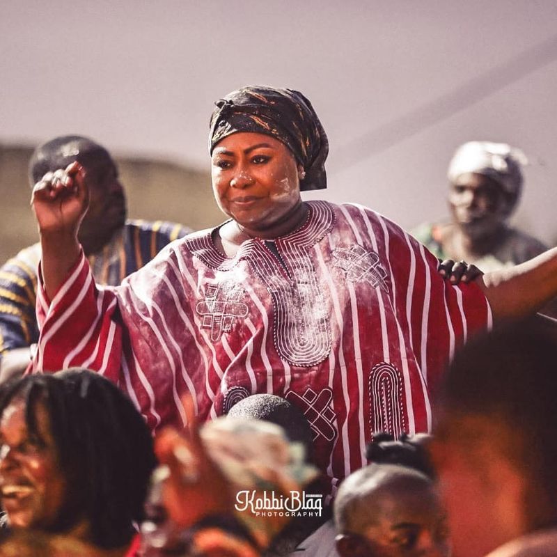 Gifty Anti Enstool as Mpuntuhemaa of Ekumfi Nanaben