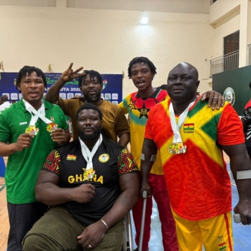 Ghana improve medal tally to 16 in maiden West Africa Zone A & B Para Games