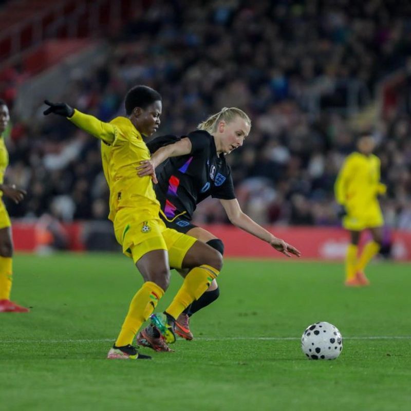 Lionesses secure hard-fought win against spirited Ghana in Southampton