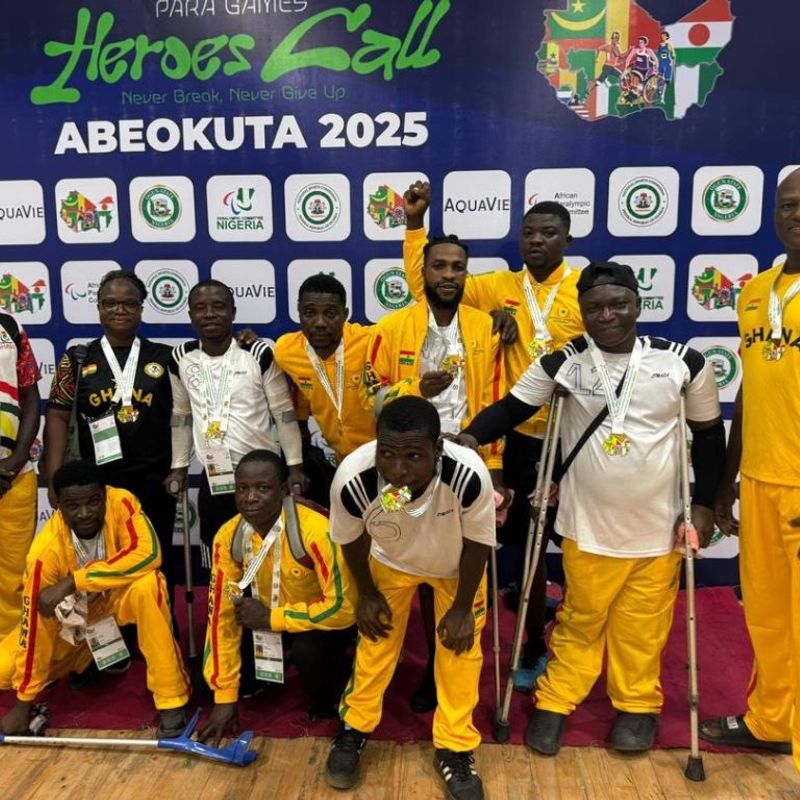 Ghana doubles medal tally at maiden West Africa Zone A & B Para Games