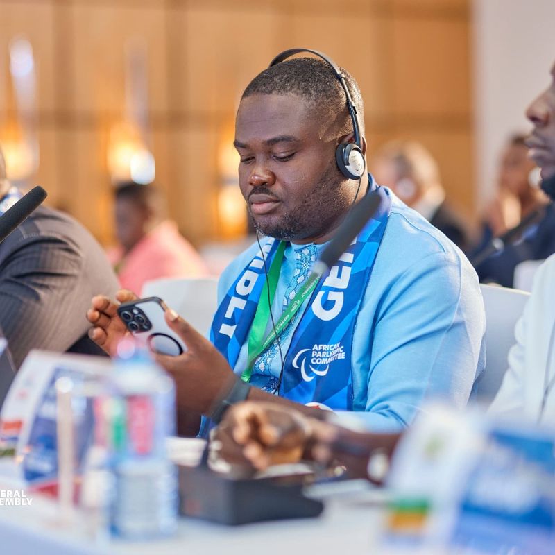 Henry Larbi secures second term on ITF wheelchair tennis committee