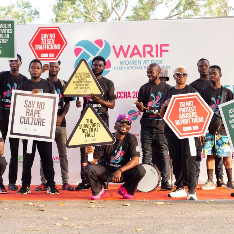 7th Global WARIF No Tolerance March: A united global stand against gender-based violence 