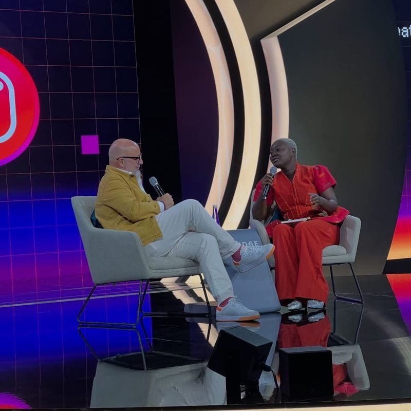 Ghana’s Chef Abbys speaks at prestigious BRIDGE Summit with culinary icon Andrew Zimmer