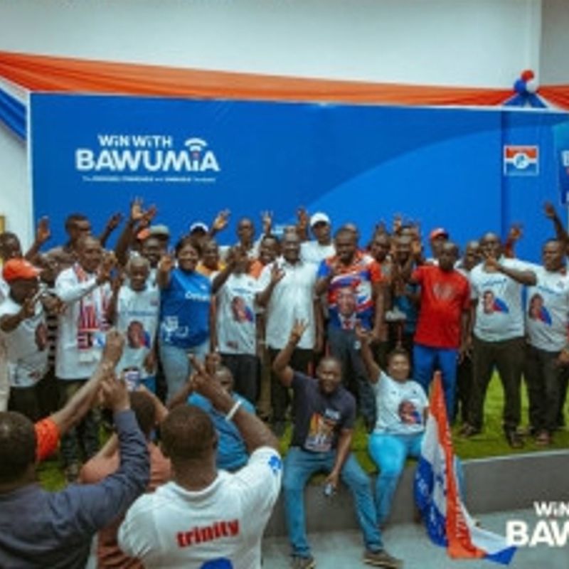 Dr. Bawumia welcomed with enthusiasm in Wa during Regional campaign tour