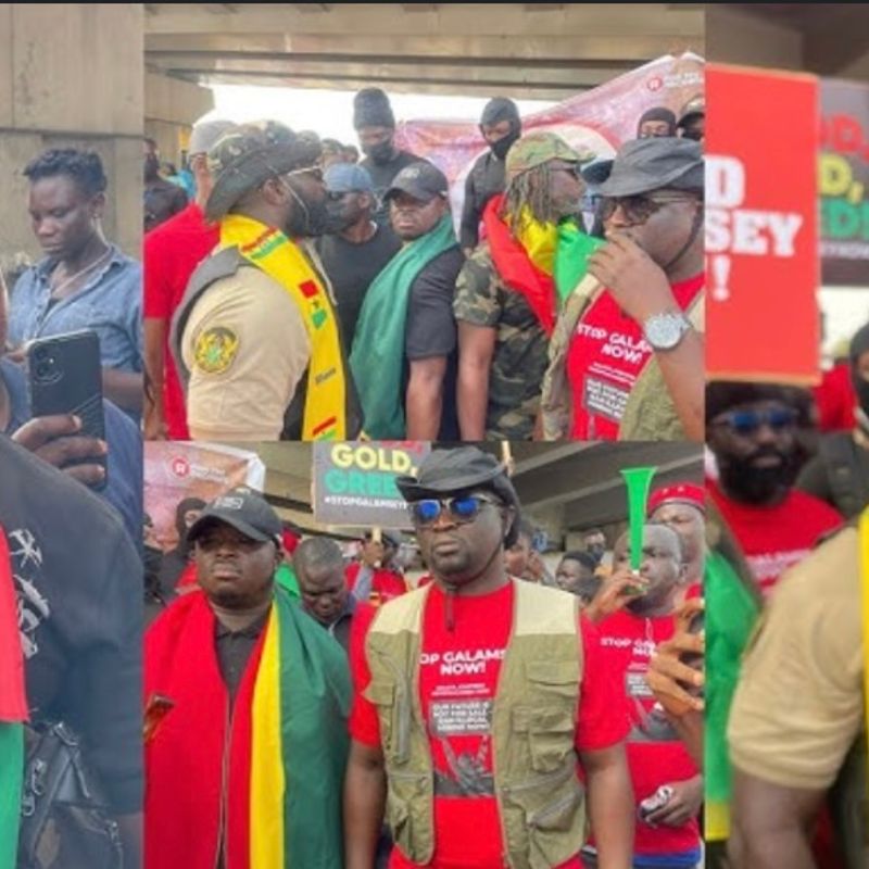GRPS leads 3-day protest against galamsey, calls on Mahama government to act