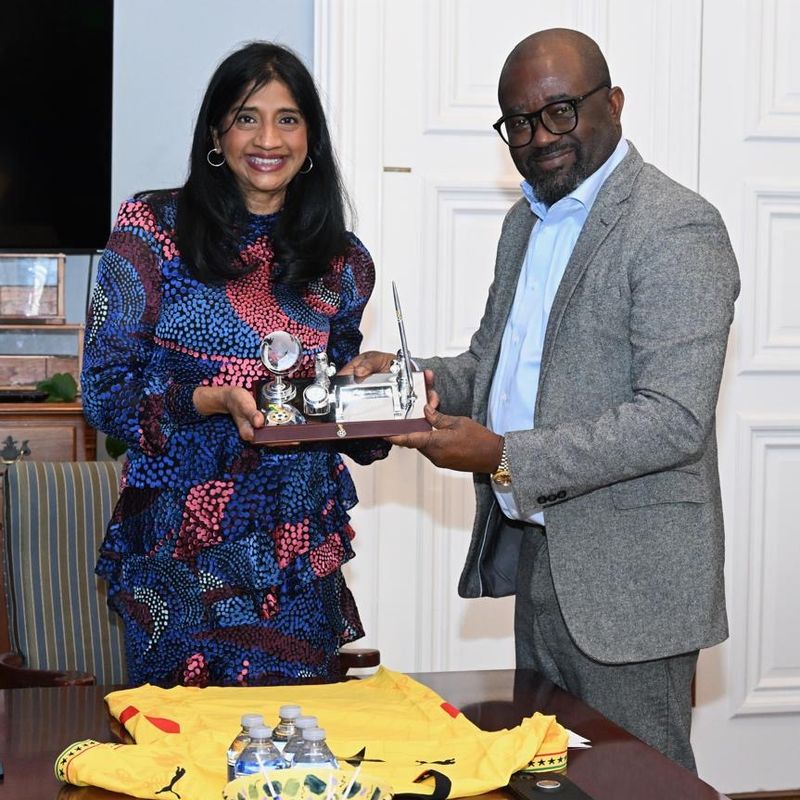 GFA boss Kurt Okraku in US for high-level talks ahead of 2026 World Cup