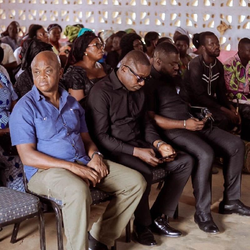 Energy minister pays tribute to late Prof Thomas Mba Akabzaa at final funeral rites