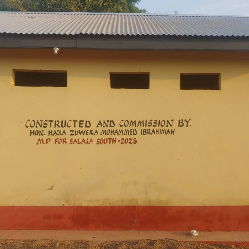 MP for Salaga South commissions Makango public toilet facility