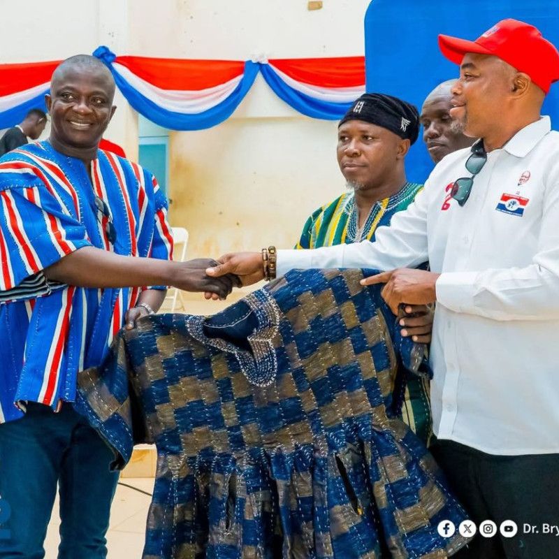 Bryan Acheampong receives massive endorsements during Northern tour